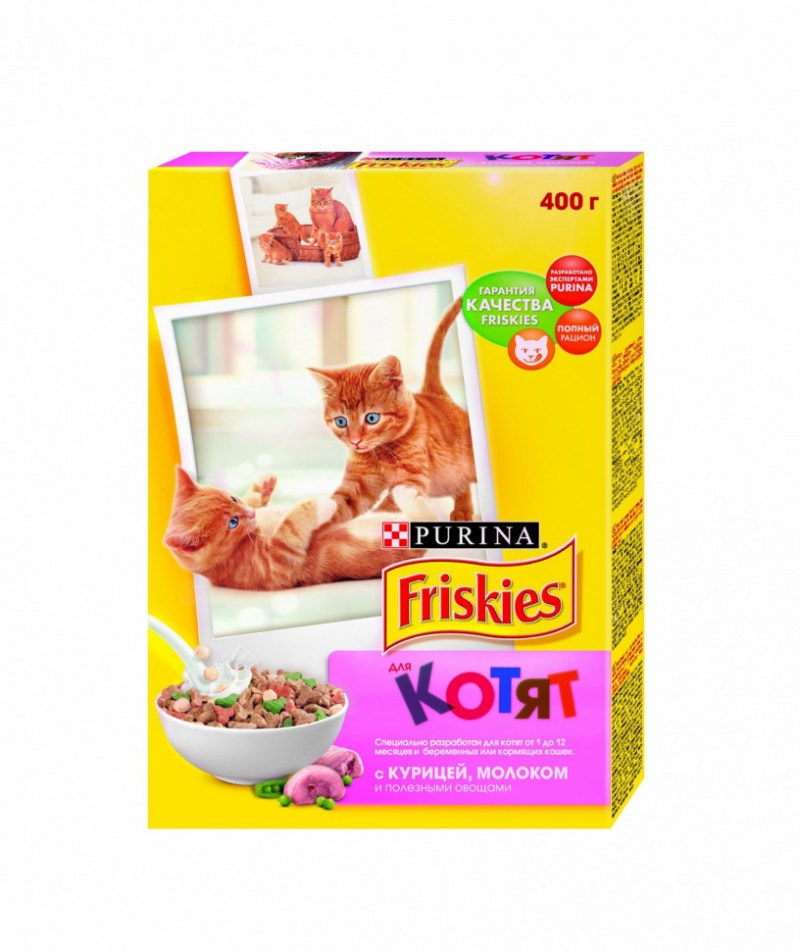 Корм friskies 400г/для котят
