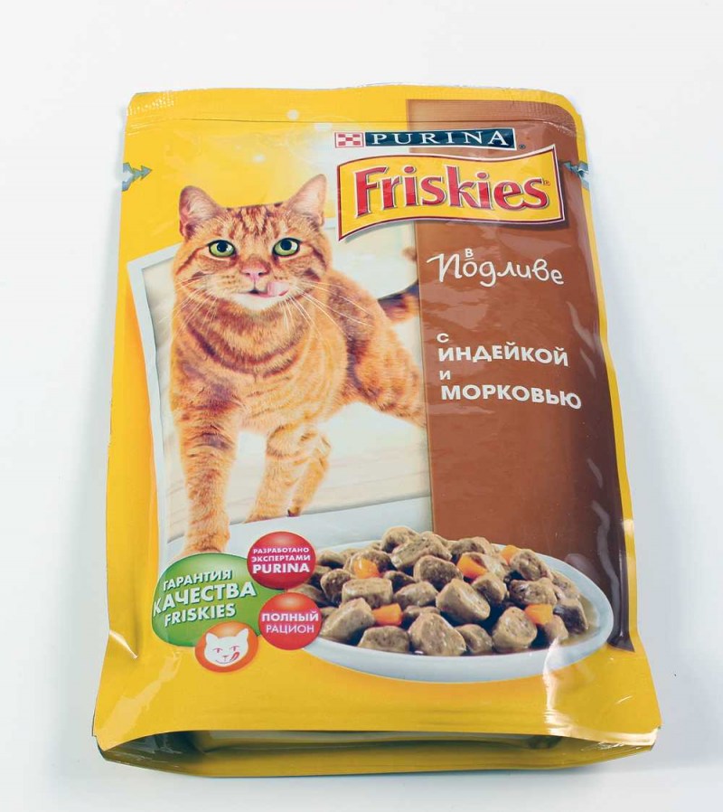 Фрискис корм для кошек жидкий