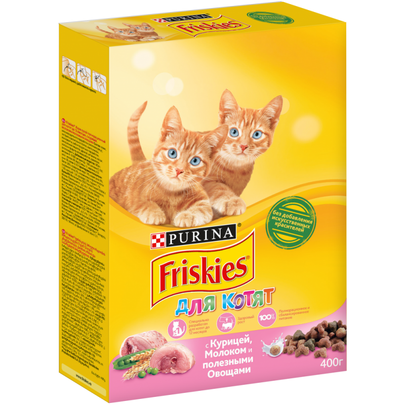 Корм friskies 400г/для котят