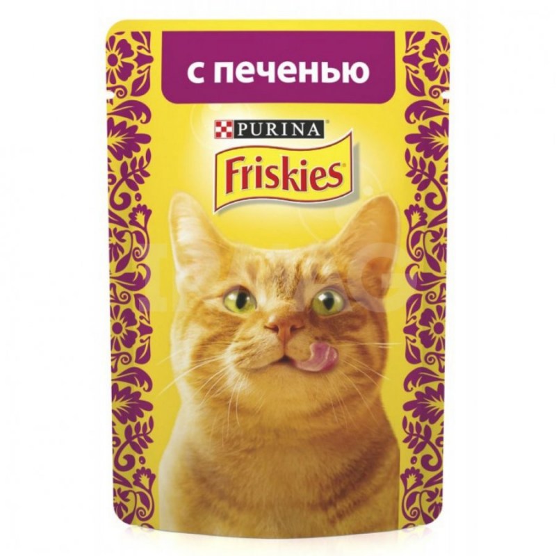 Корм д/кошек friskies утка 85гр