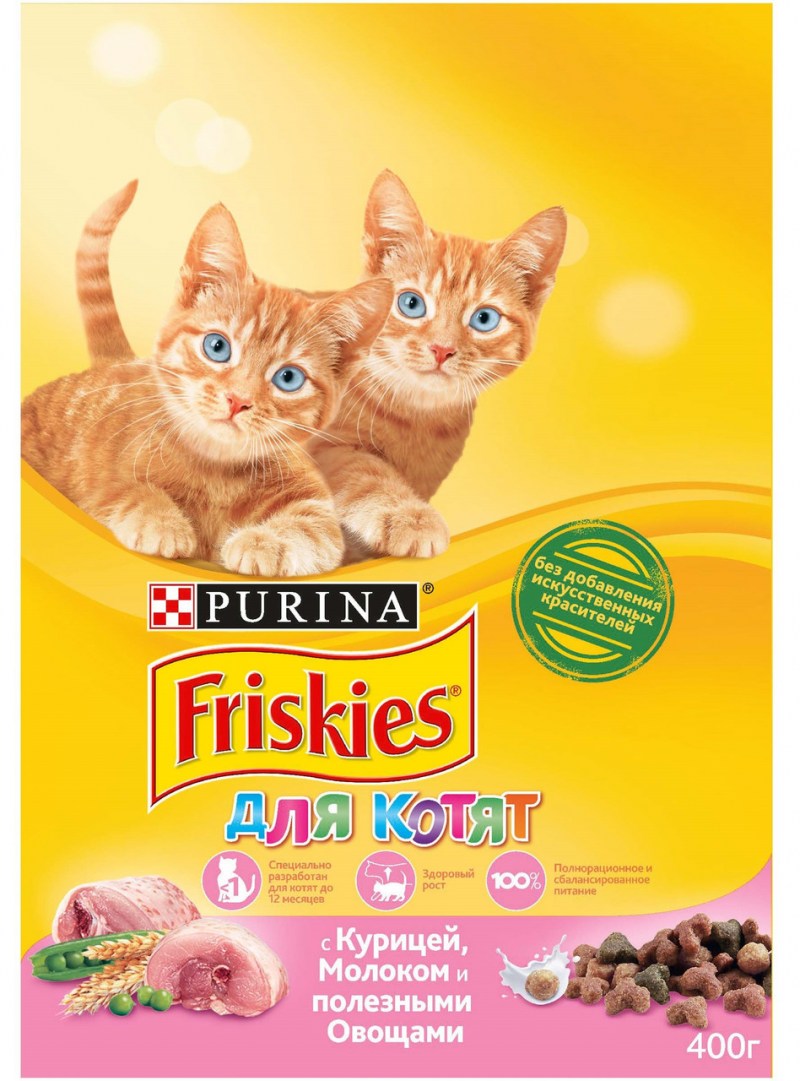 Фрискас для котят сухой корм