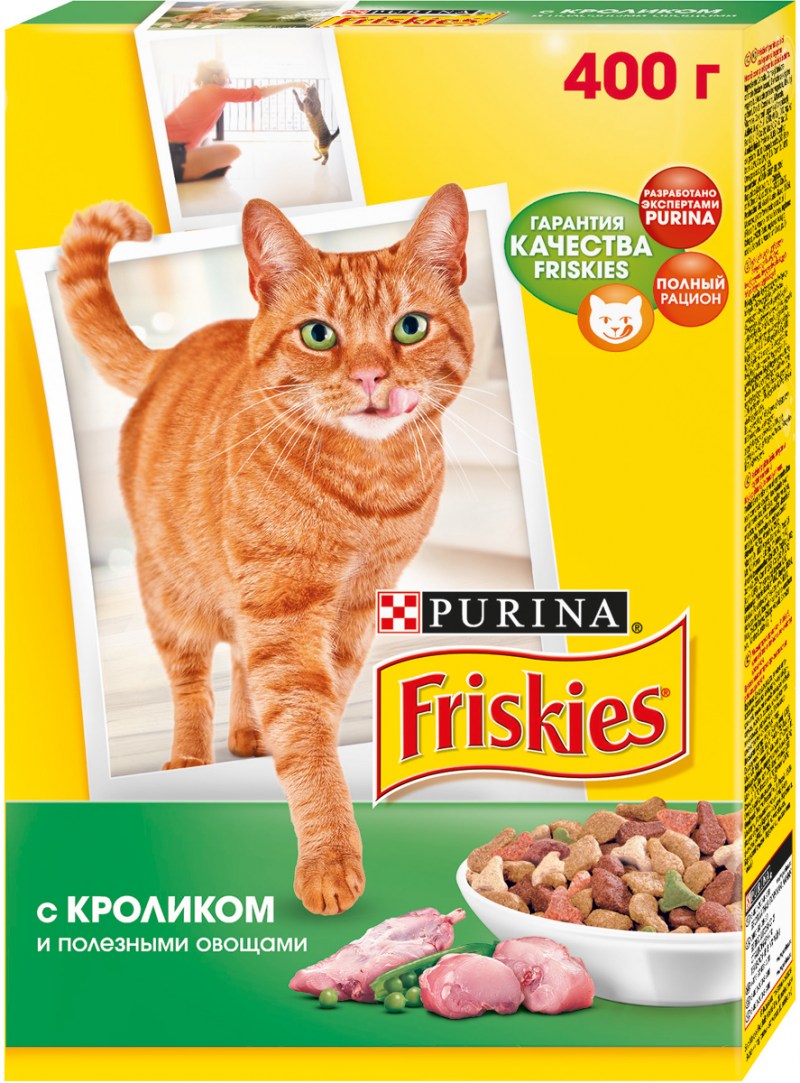 Корм для кошек Пурина фрискис