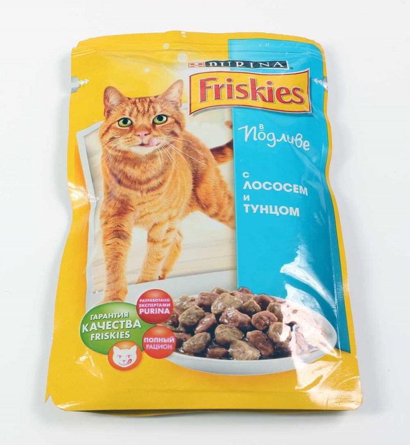 Фрискис корм для кошек жидкий
