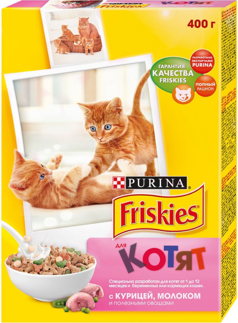 Фрискис для котят сухой корм