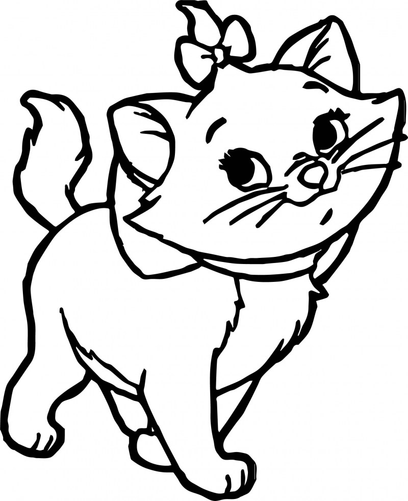 Кошка рисунок
