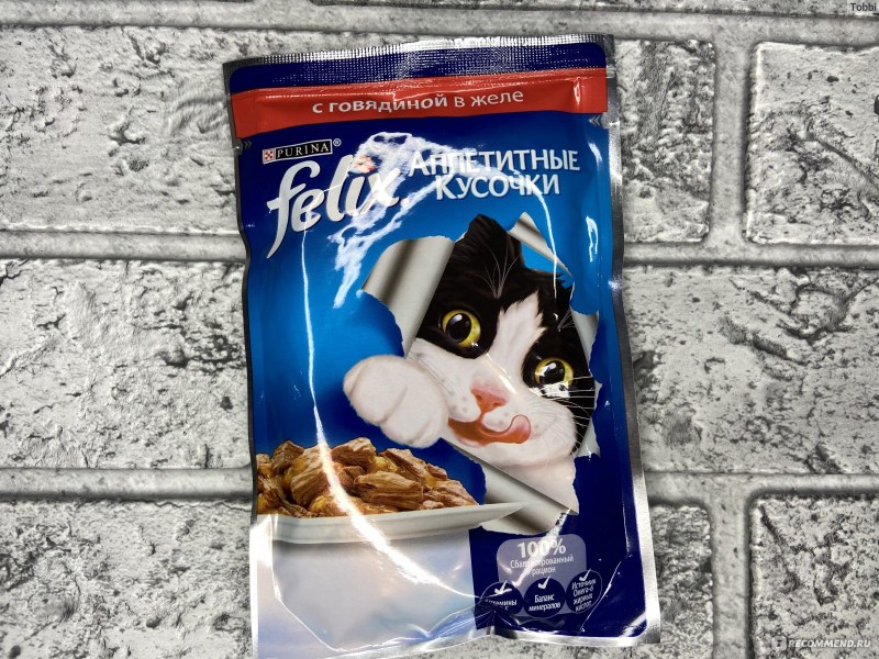 Кот Феликс корм