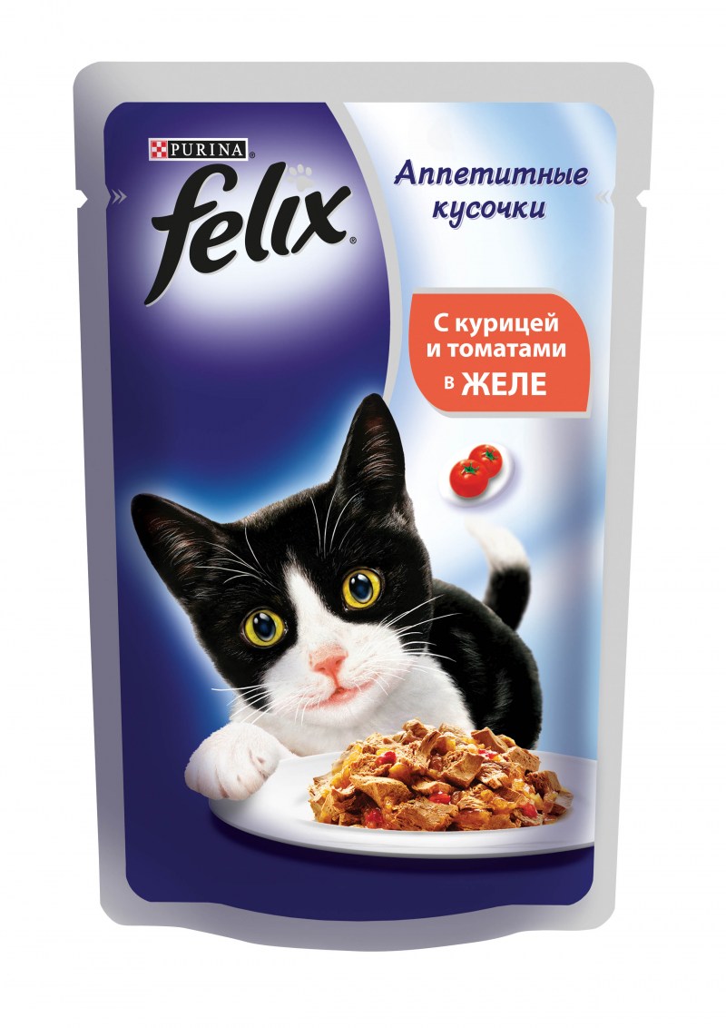 Корм Феликс пауч курица 85г