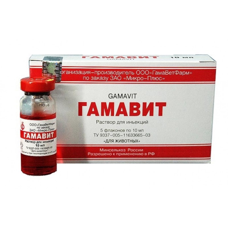 Гамавит флакон 6мл микро-плюс 4607153380018