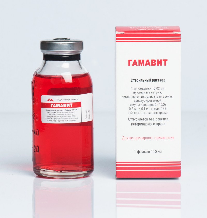 Гамавит, раствор, фл. 100 Мл