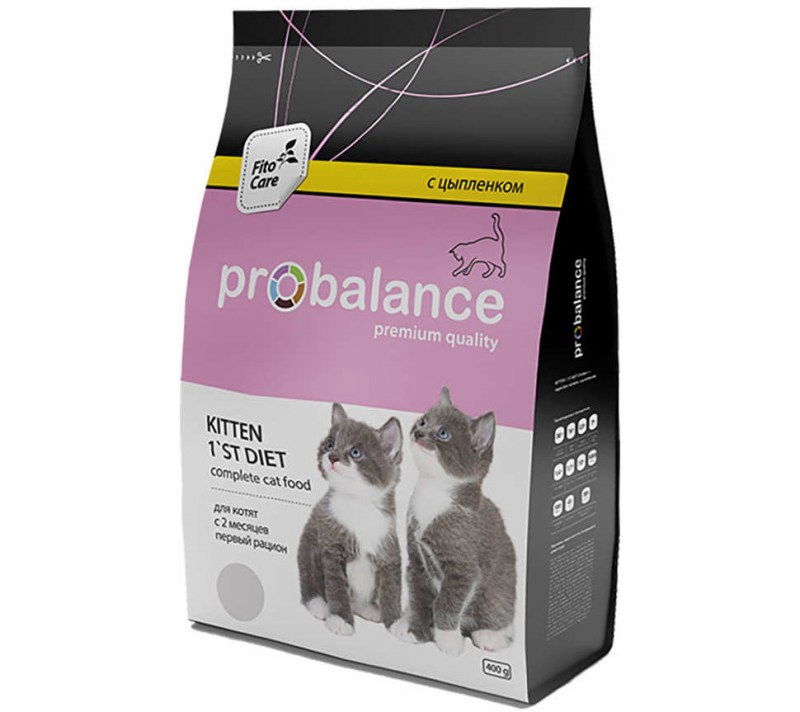 Корм для котят PROBALANCE Kitten 1'St
