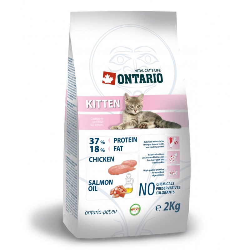 Корм для кошек Ontario с курицей 400 г