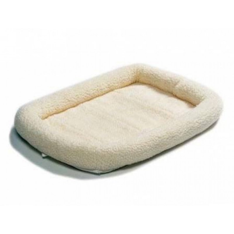 Midwest лежанка Pet Bed меховая 59х48 см серая