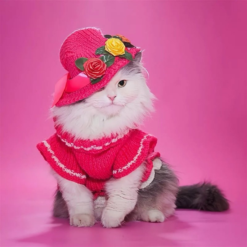 Кошечка нарядная