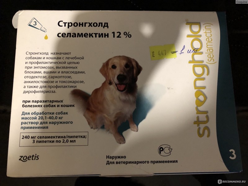 Стронгхолд для щенков мелких пород