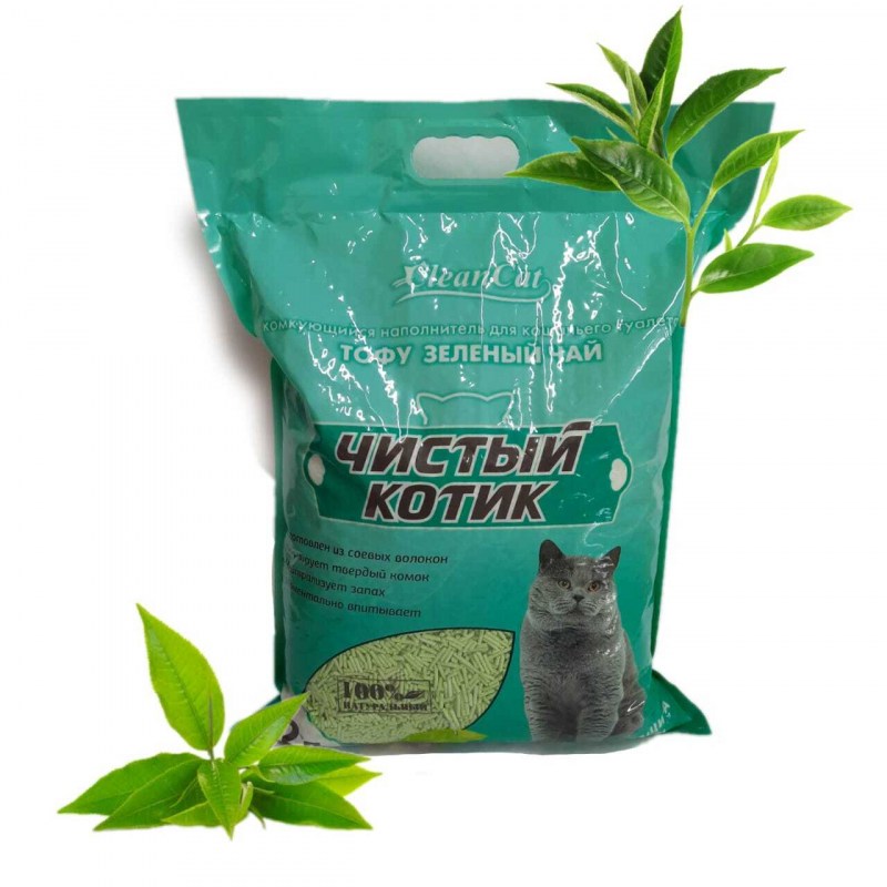 Чистый котик наполнитель силикагелевый 5л
