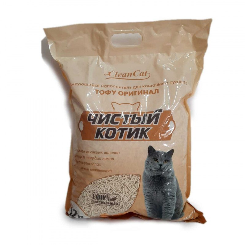 Сибирская кошка Оптима комкующийся наполнитель