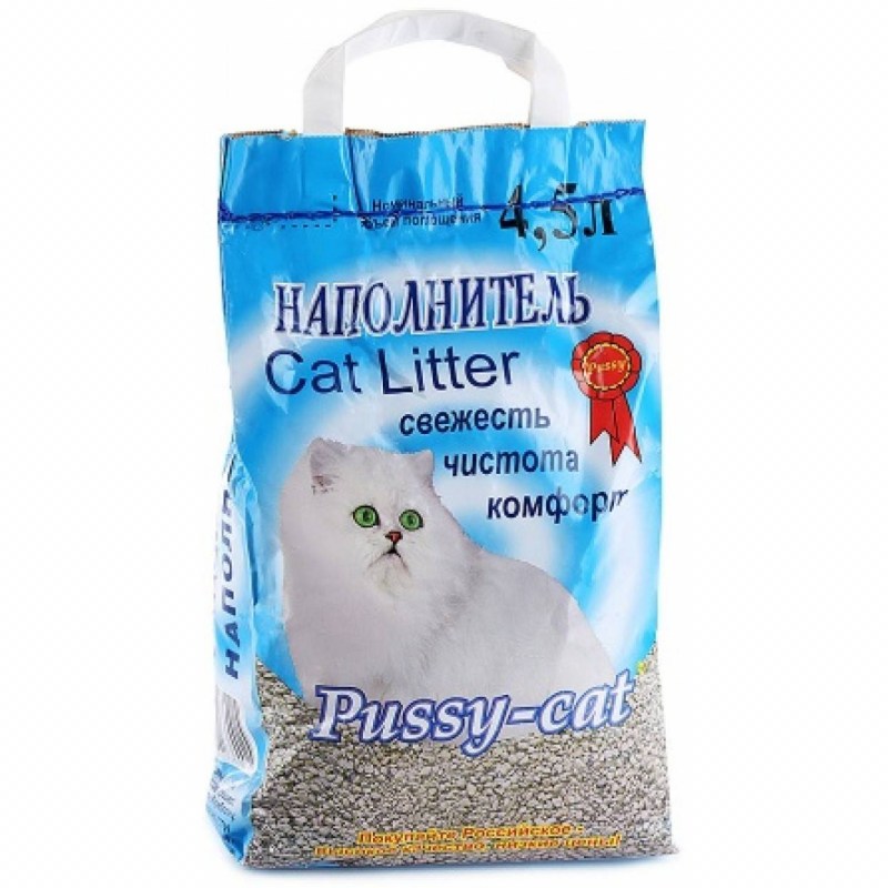 Наполнитель pussy-Cat древесный 10л