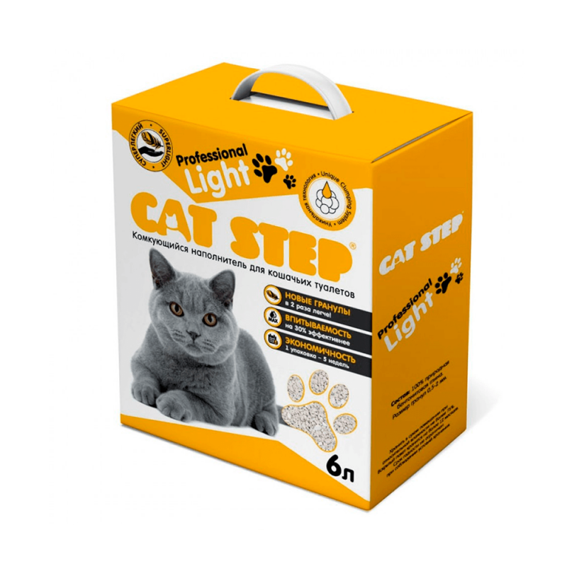 Cat Step наполнитель комкующийся