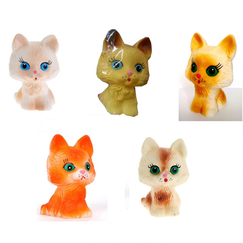 Резиновая игрушка "котенок"