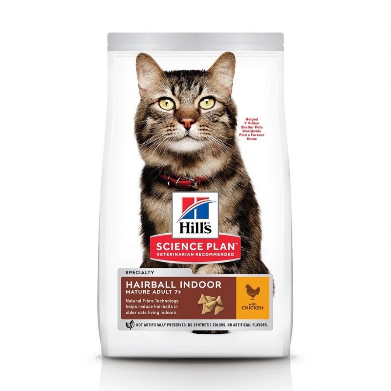 Корм Хиллс SP Cat Hairball Indoor