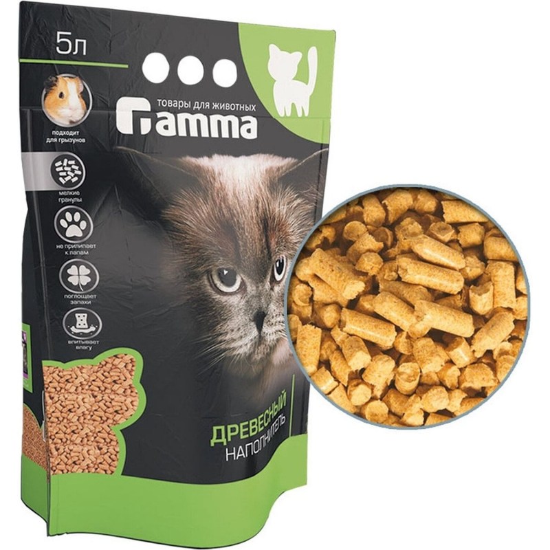 Наполнитель Gamma древесный