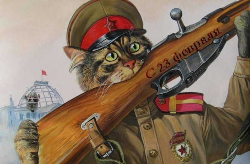 Коты художника Александра Завалий