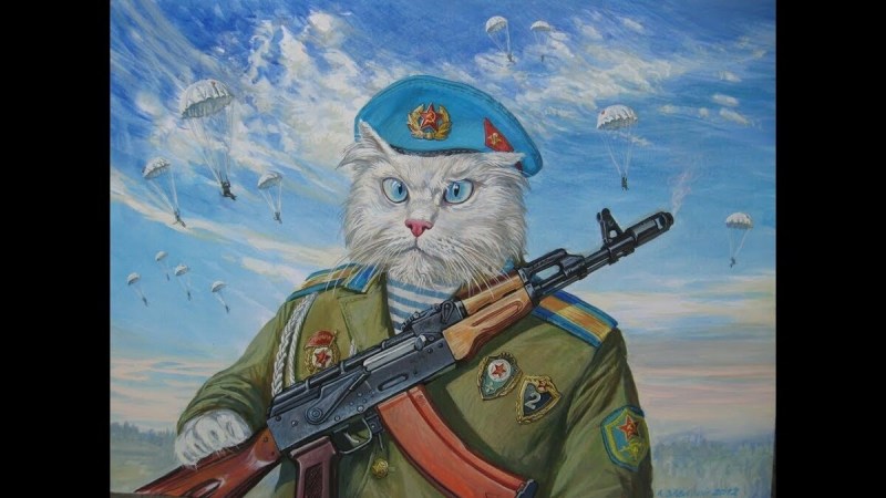 Художник Александр Завалий коты