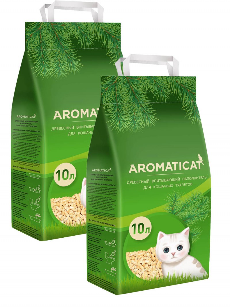 PRETTYCAT наполнитель для кошачьих туалетов * Euro Mix * 2,5кг