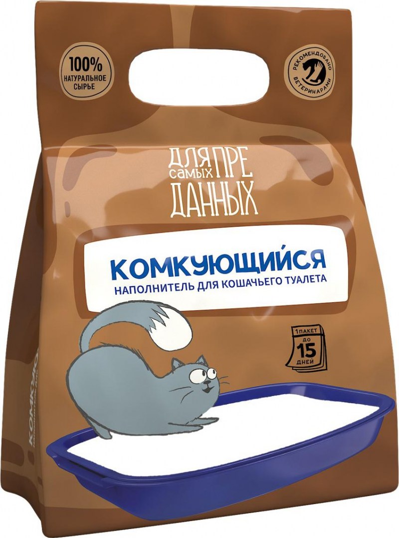 Таффи наполнитель комкующийся