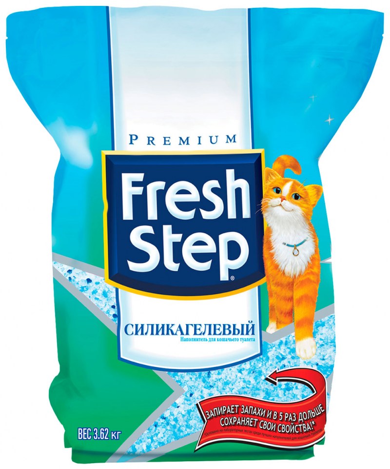 Впитывающий наполнитель AROMATICAT силикагелевый Premium 5 л