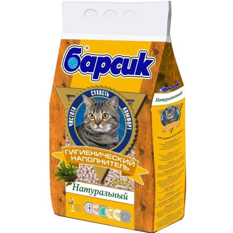 Наполнитель "Барсик" эффект 4.54л