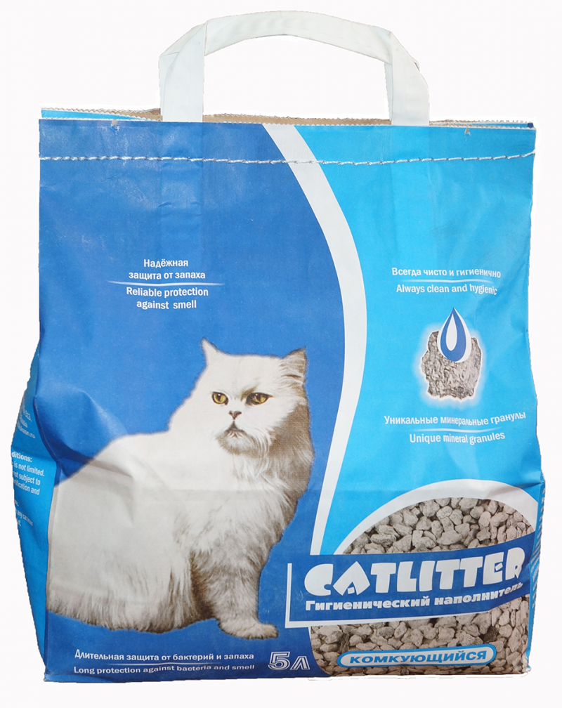 Наполнитель CATLITTER комкующийся