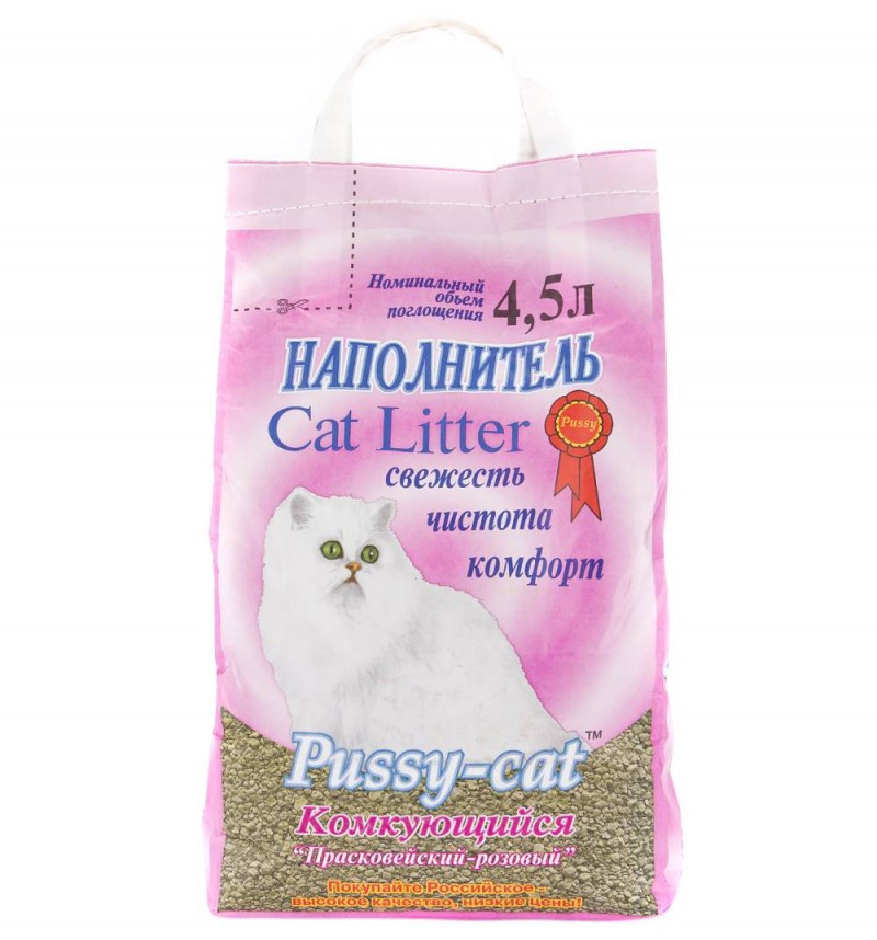 Комкующийся наполнитель pussy-Cat 10 л