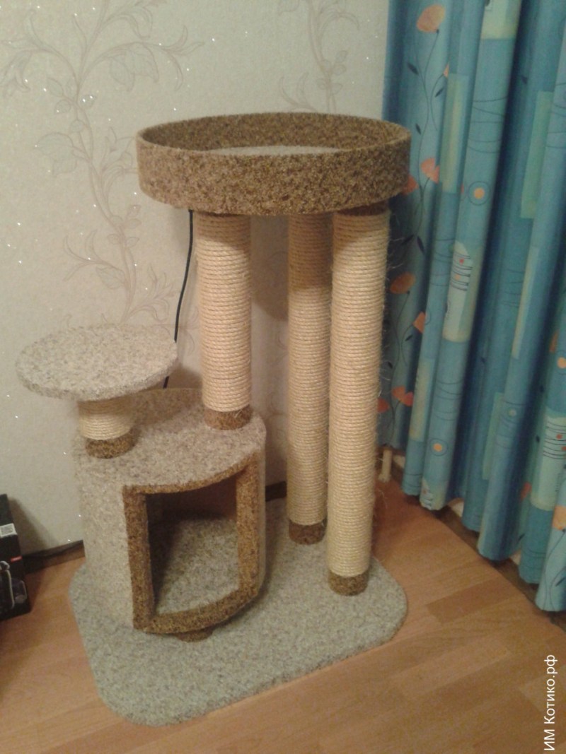 Игровой комплекс tm05 для кошек, 380*380*610мм