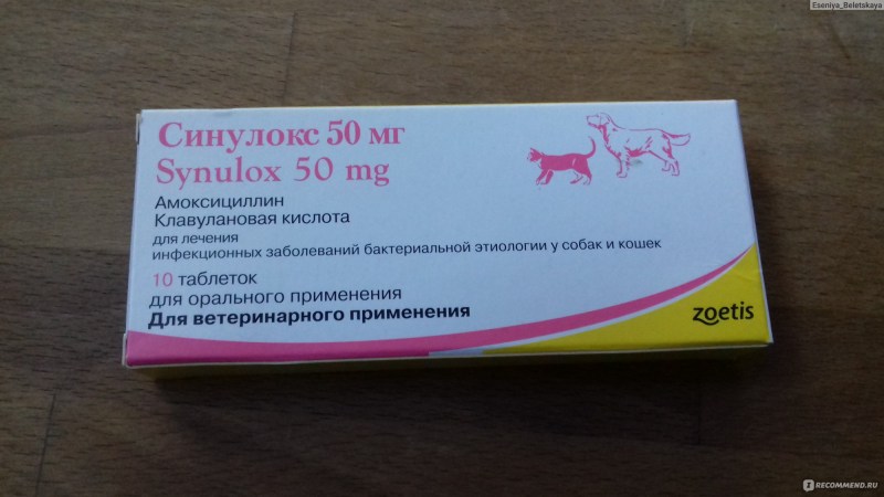 Синулокс таблетки 500мг