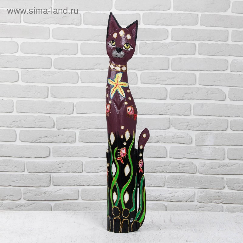 Сувенир дерево "кошка " 80см