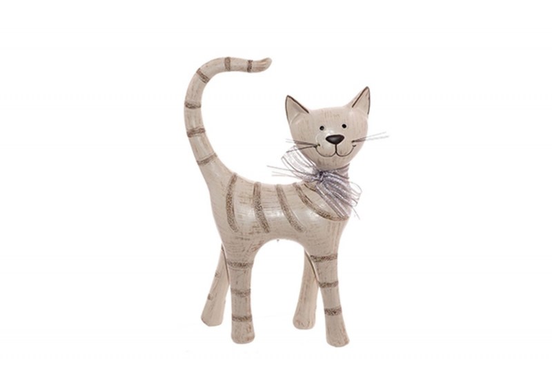 Фигурка деревянная кошка