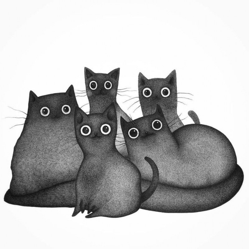 Мультяшный кот