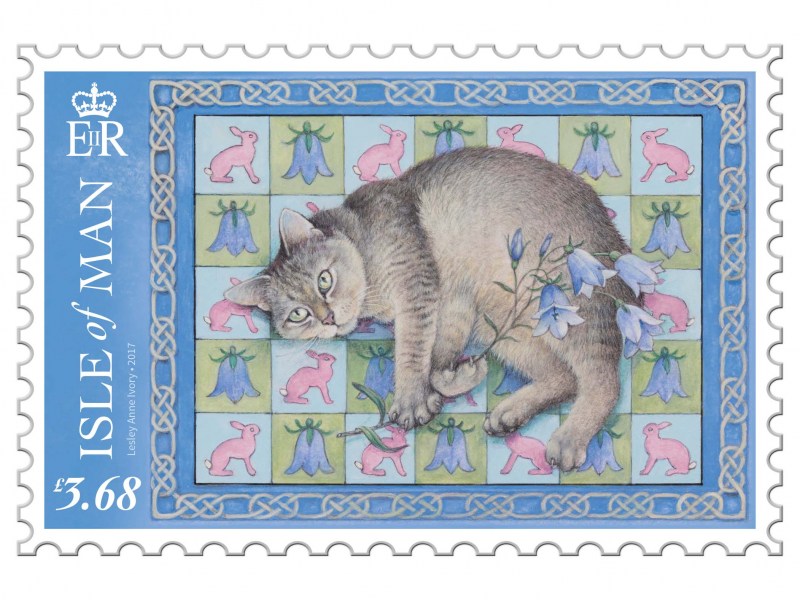 Марки с котами