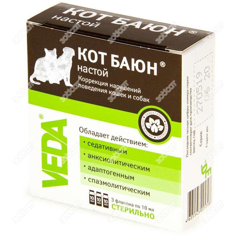 Успокоительное средство для кота