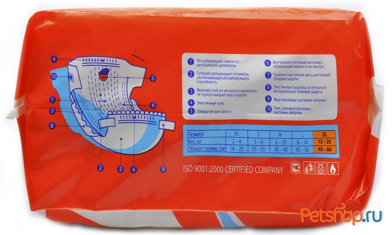 Подгузники Luxsan Premium 8-14 кг