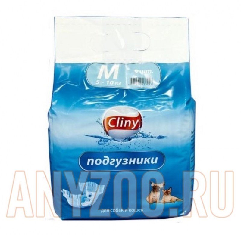 Подгузники Cliny д/собак 2-4 кг XS 11 шт к201