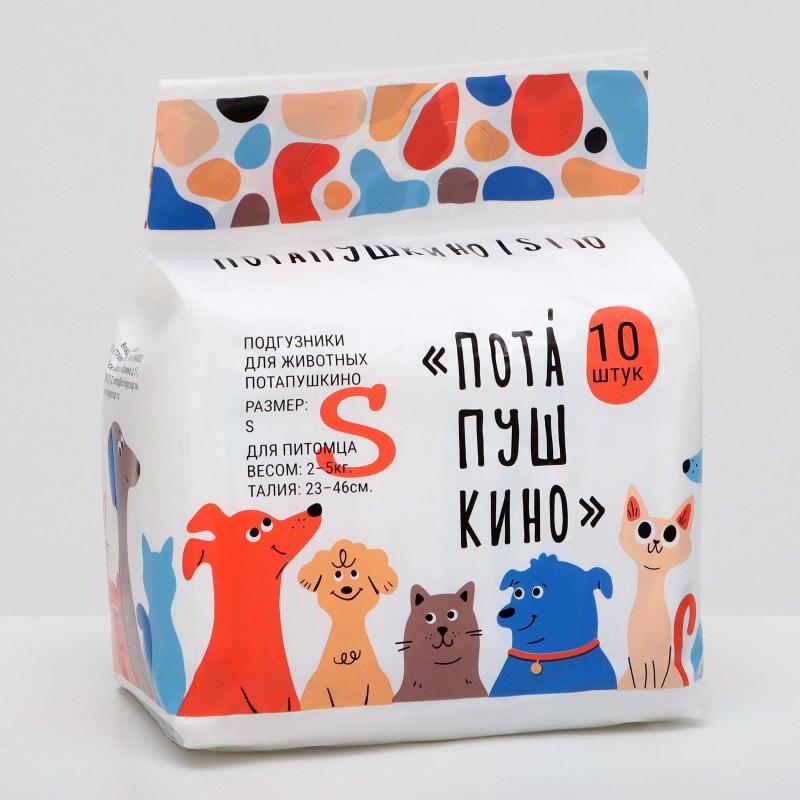 Подгузник Triol l, 15-22 кг, для собак, 10 шт