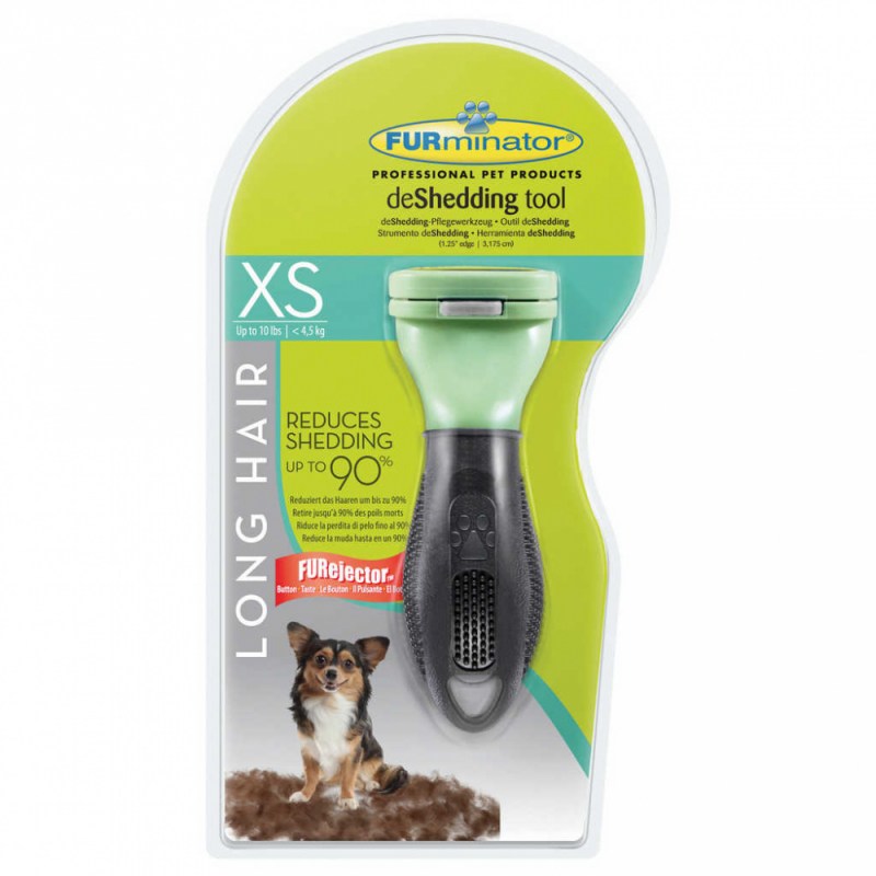 FURMINATOR для собак мелких длинношерстных пород long hair small Dog 4 см