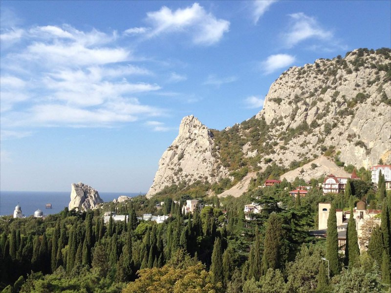 Гора кошка в Крыму