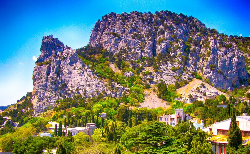 Гора кошка в Крыму