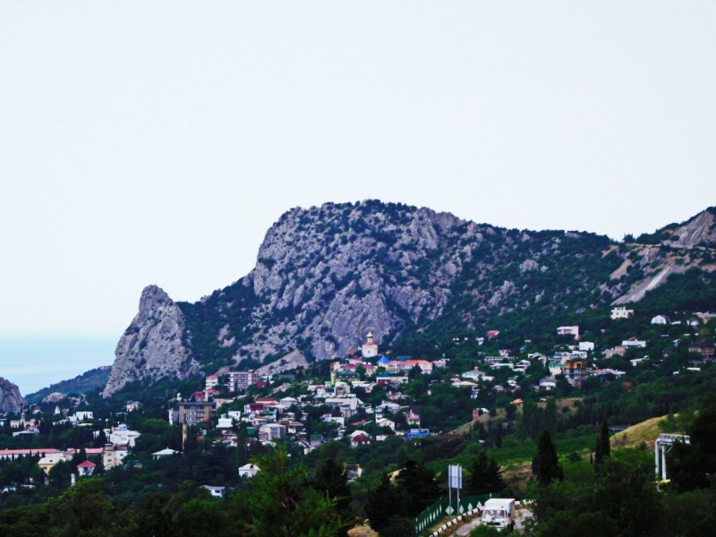 Гора кошка в Крыму