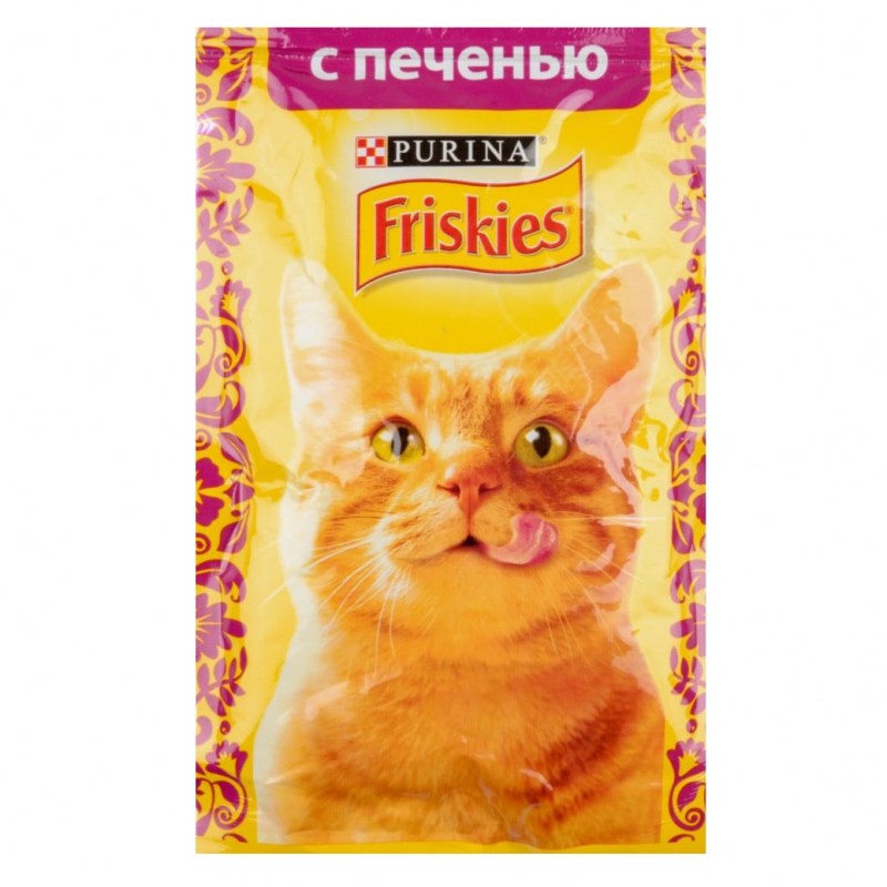Корм д/Кош friskies печень 85г пауч