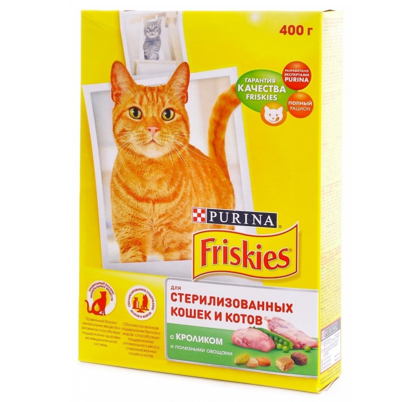 Friskies корм для кошек 400г