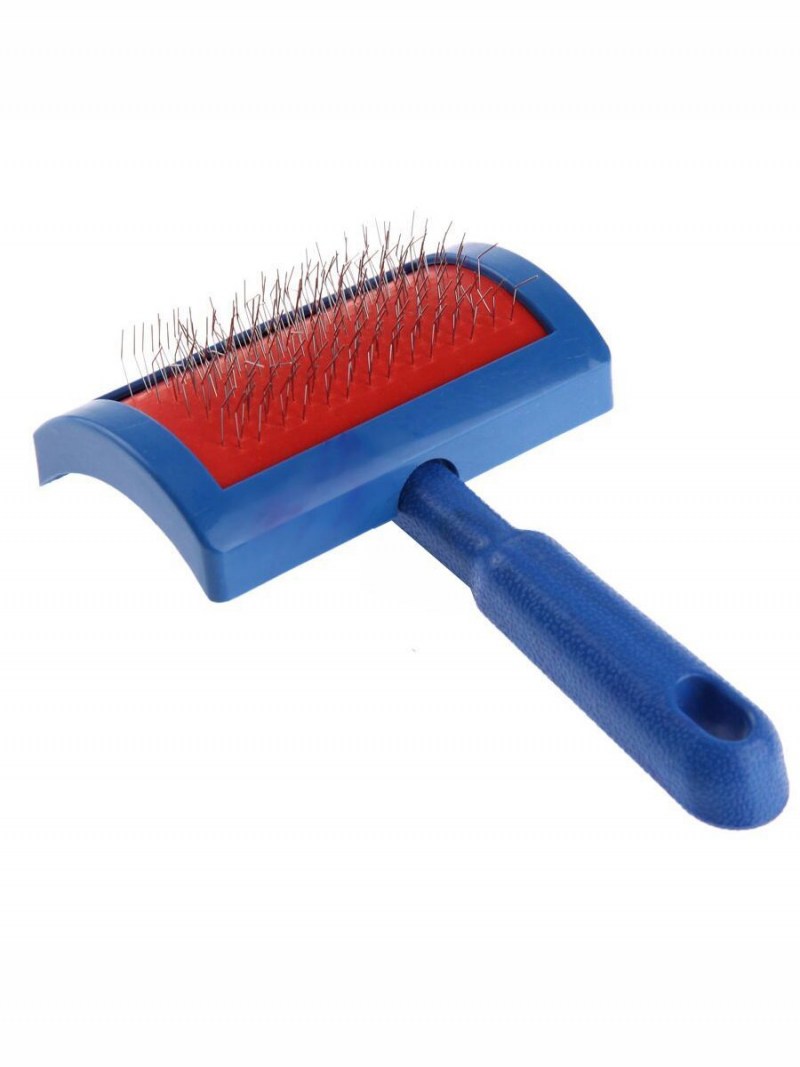 Щетка-пуходерка FURMINATOR Slicker Brush s жесткая